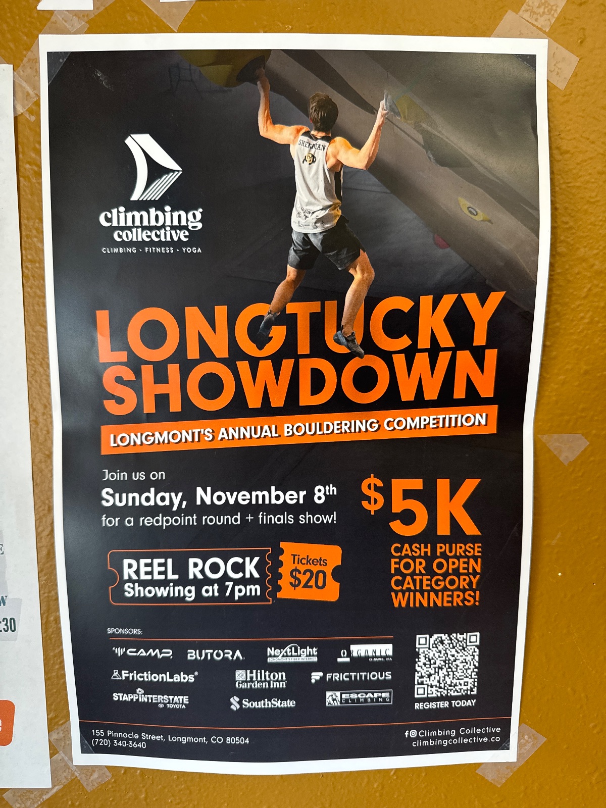 Longmont Climbing Collective Live Sports deal in Longmont
