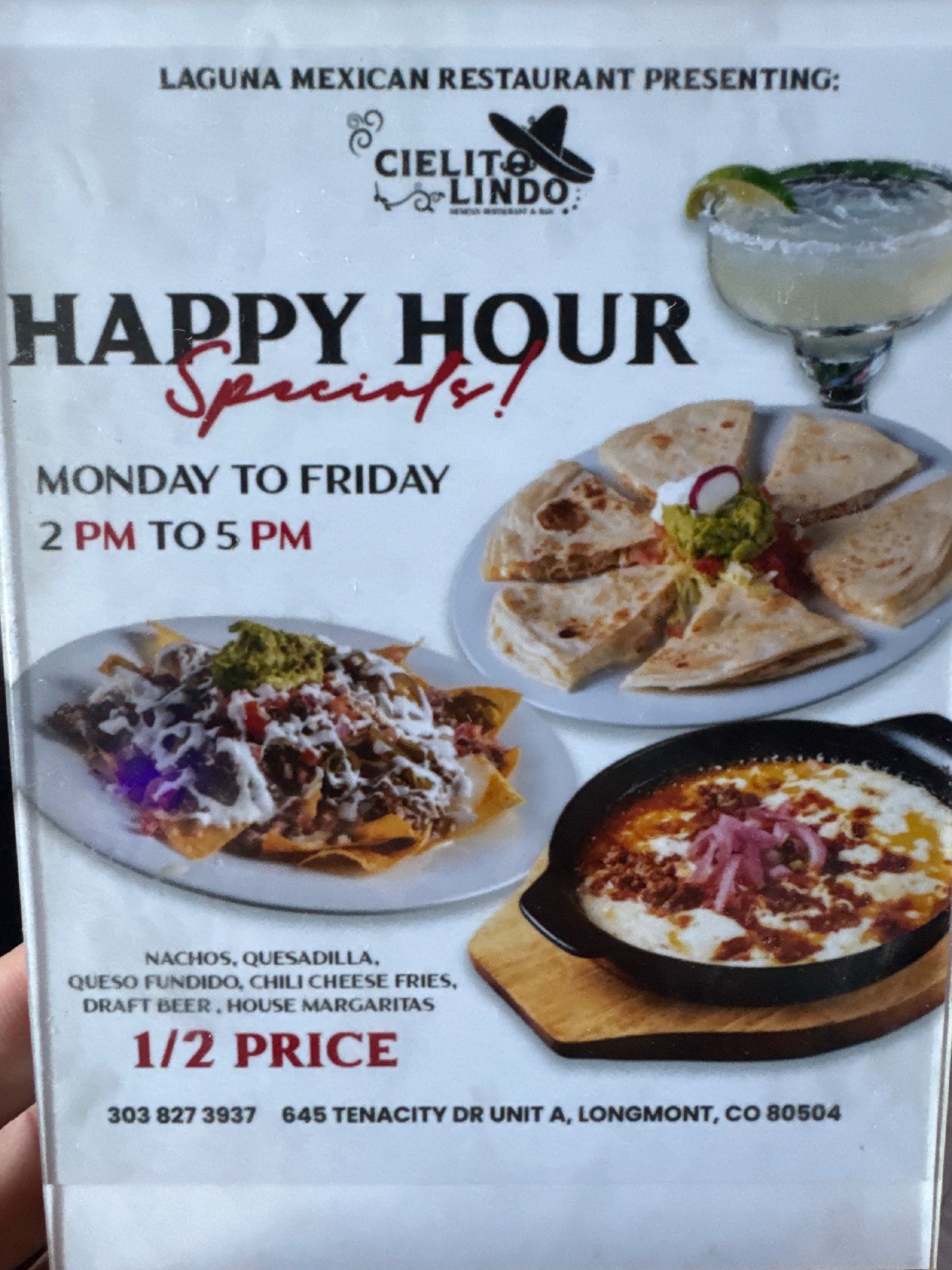 Cielito Lindo Mexican Mexican deal in Longmont