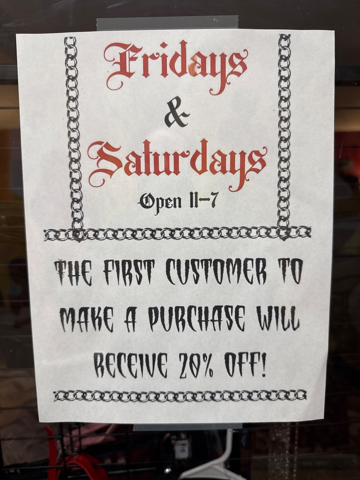 Hail Mary Clothing Clothing deal in Longmont
