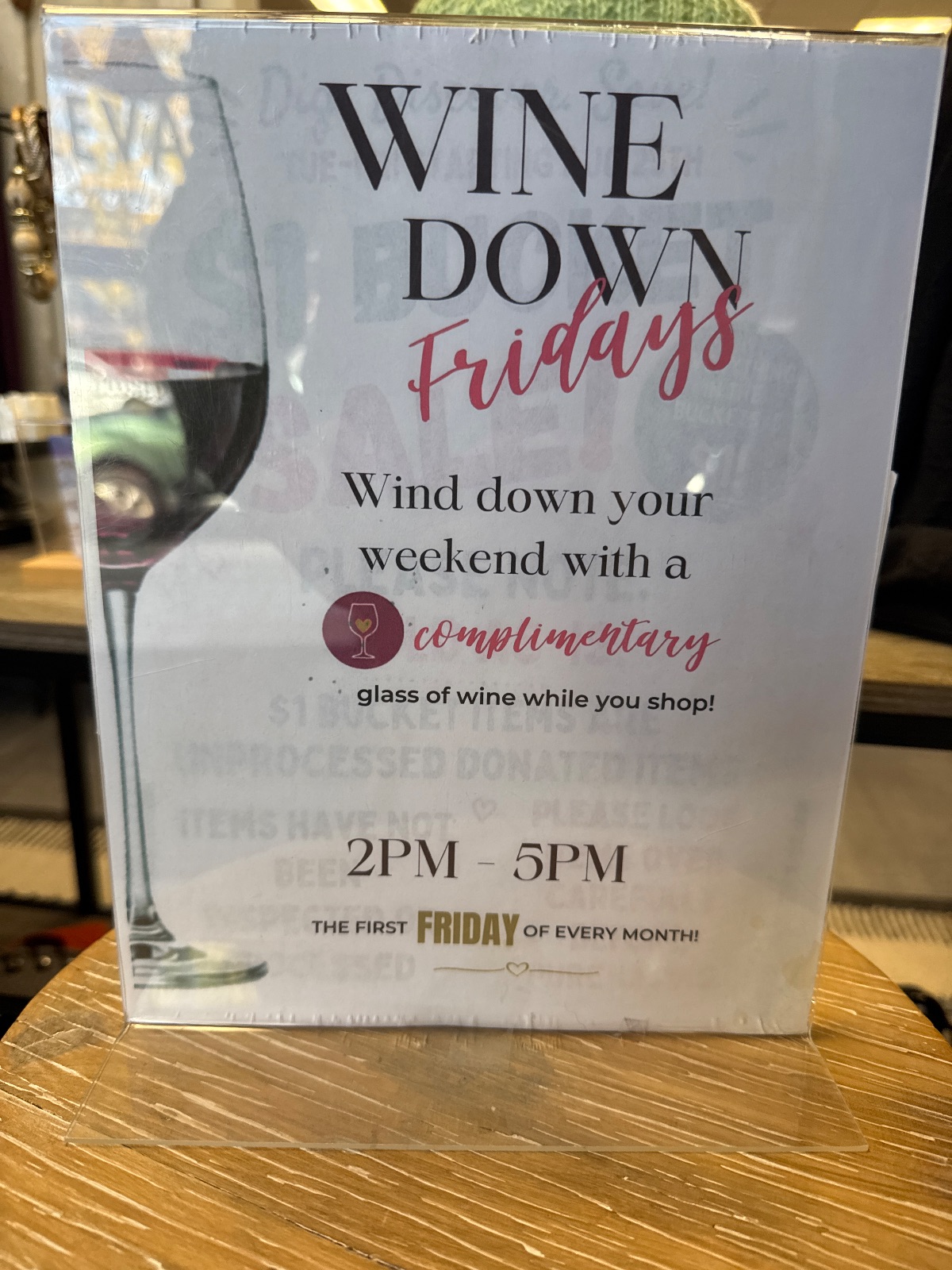 Elevated Communities Gently Used Clothing Boutique Wine deal in Longmont