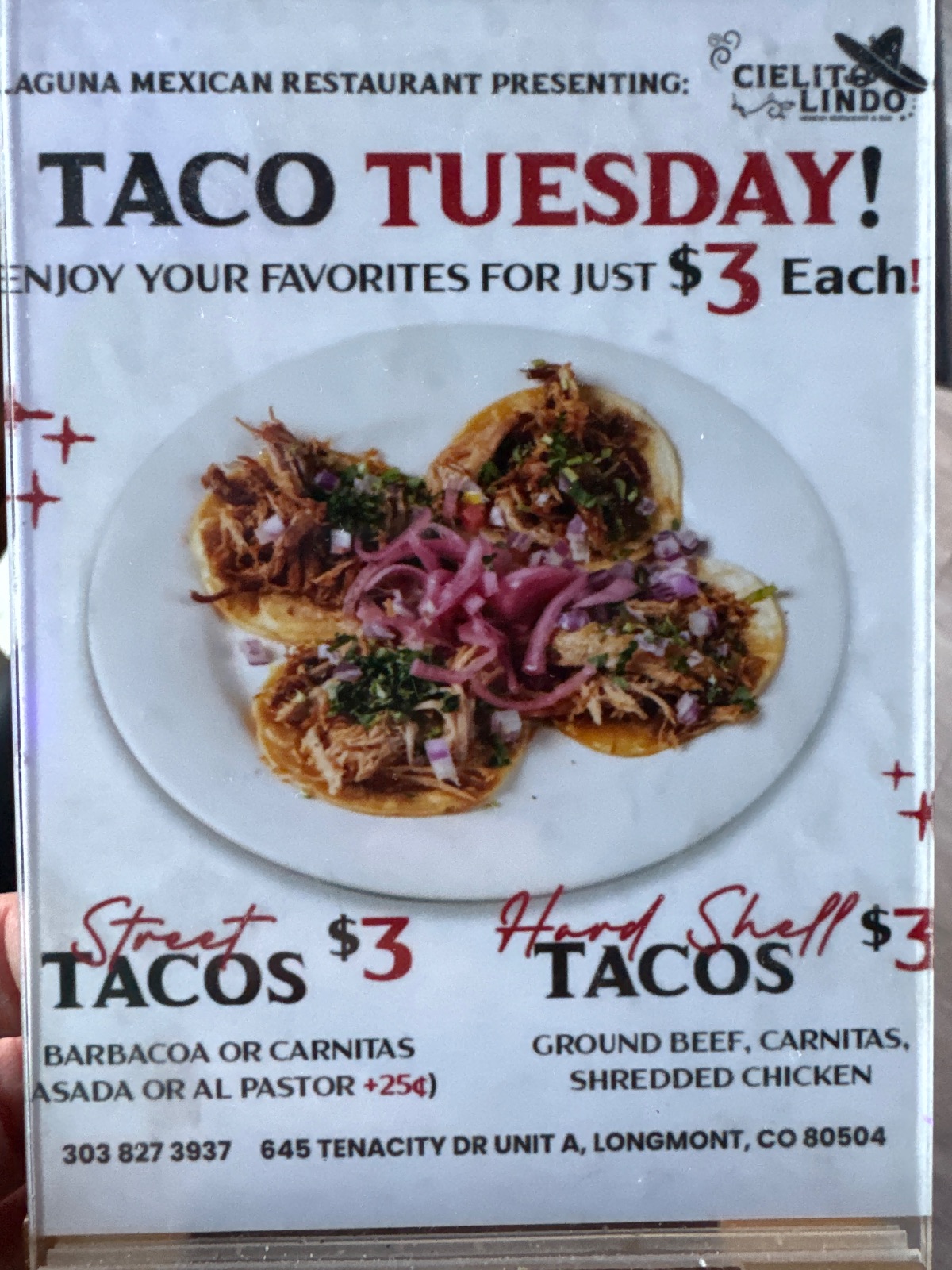 Cielito Lindo Mexican Mexican deal in Longmont