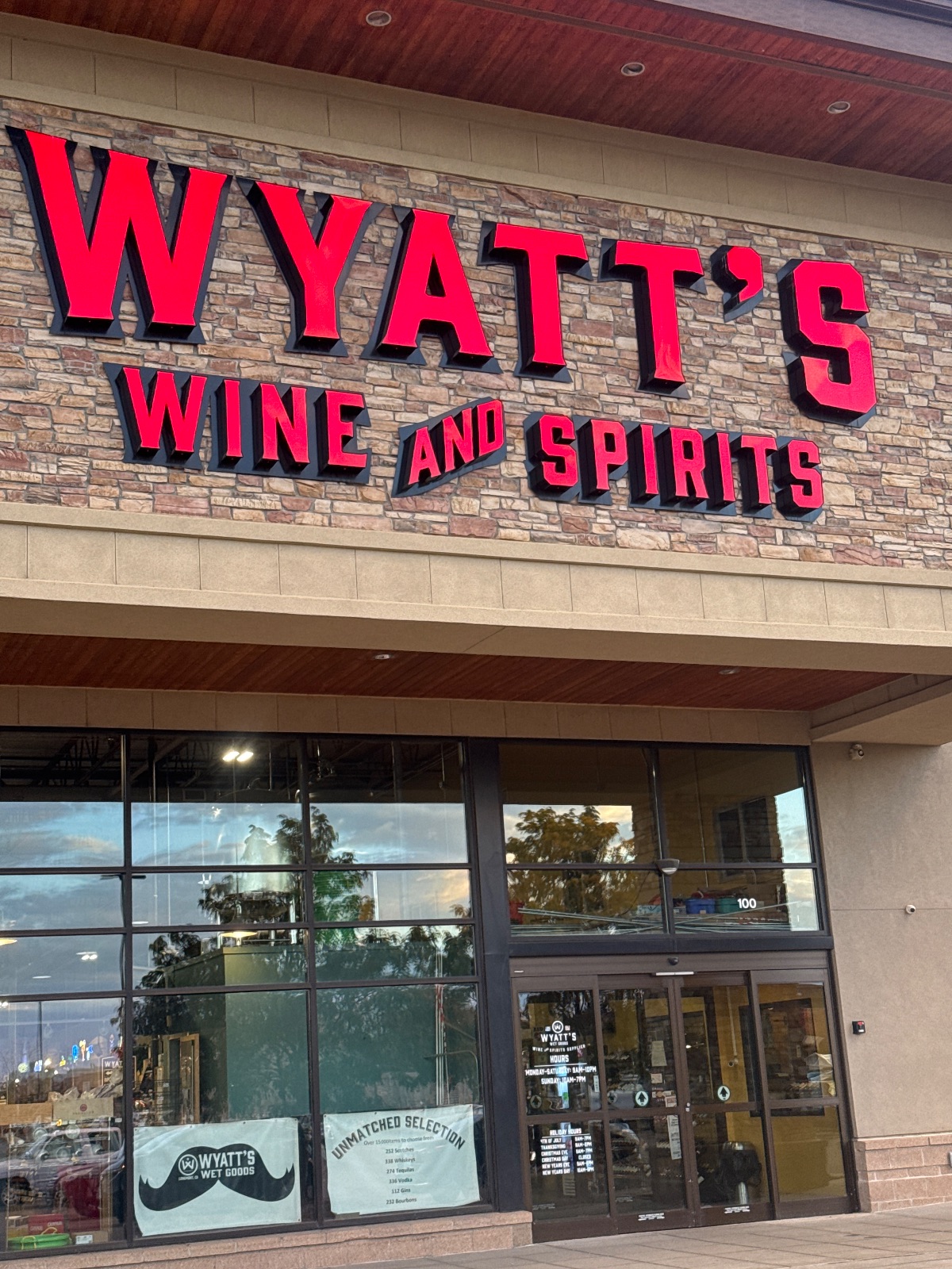 Wyatt's Wet Goods Liquor Store deal in Longmont