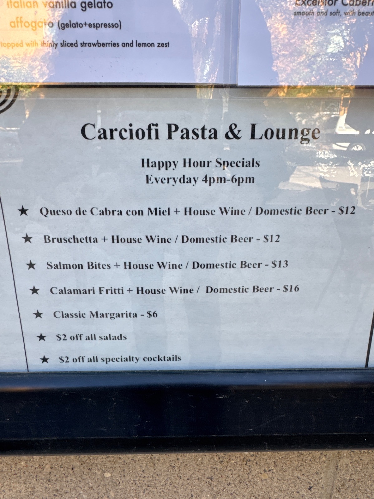 Carciofi Longmont Italian deal in Longmont