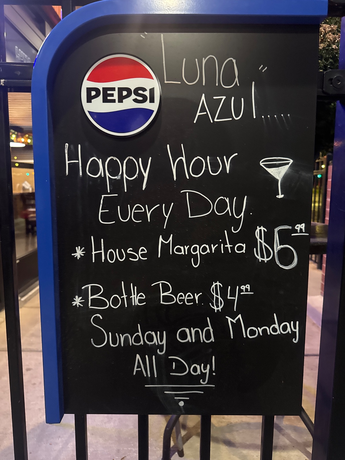 Luna Azul Mexican cuisine Beer deal in Longmont
