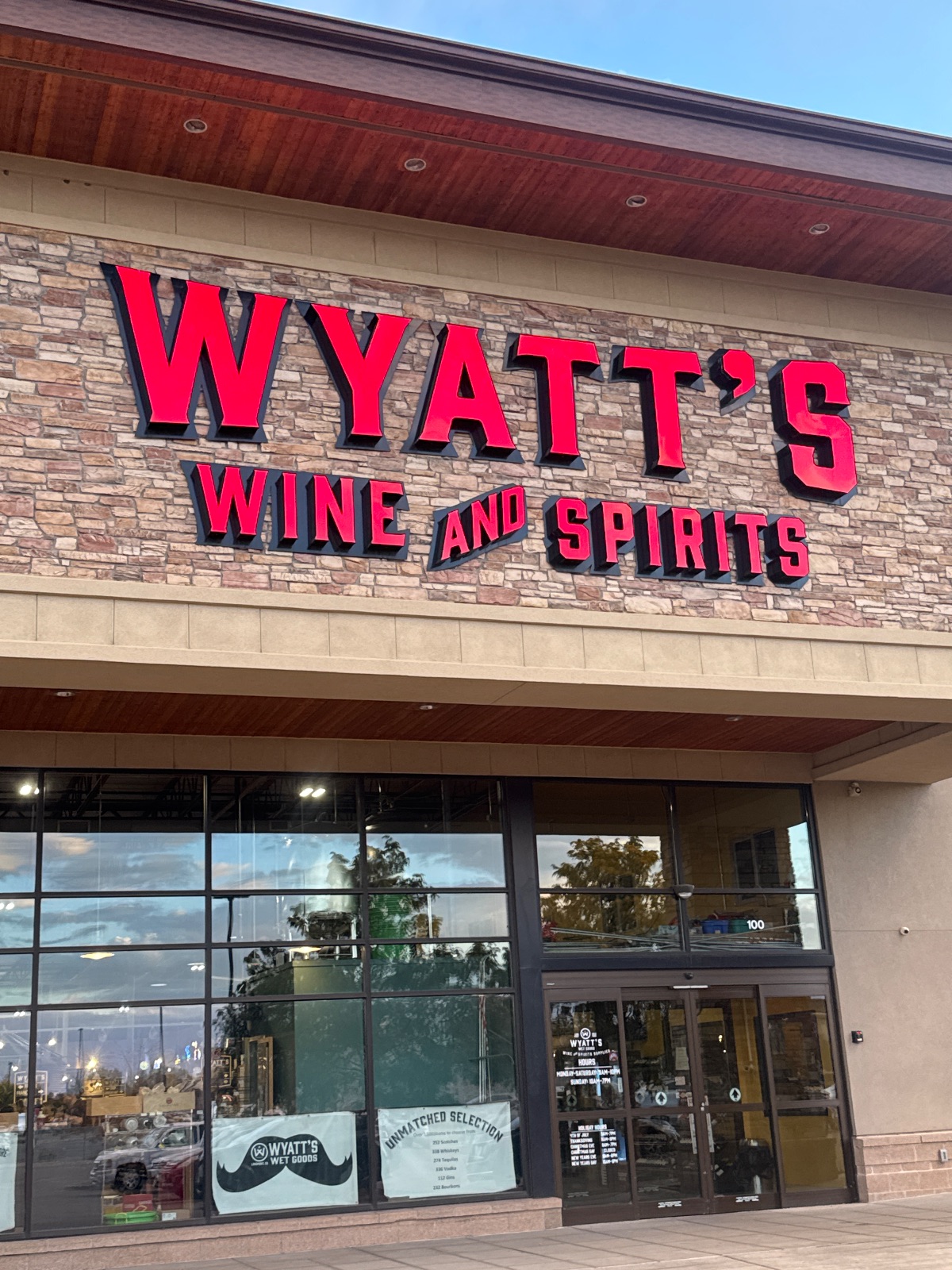 Wyatt's Wet Goods Liquor Store deal in Longmont