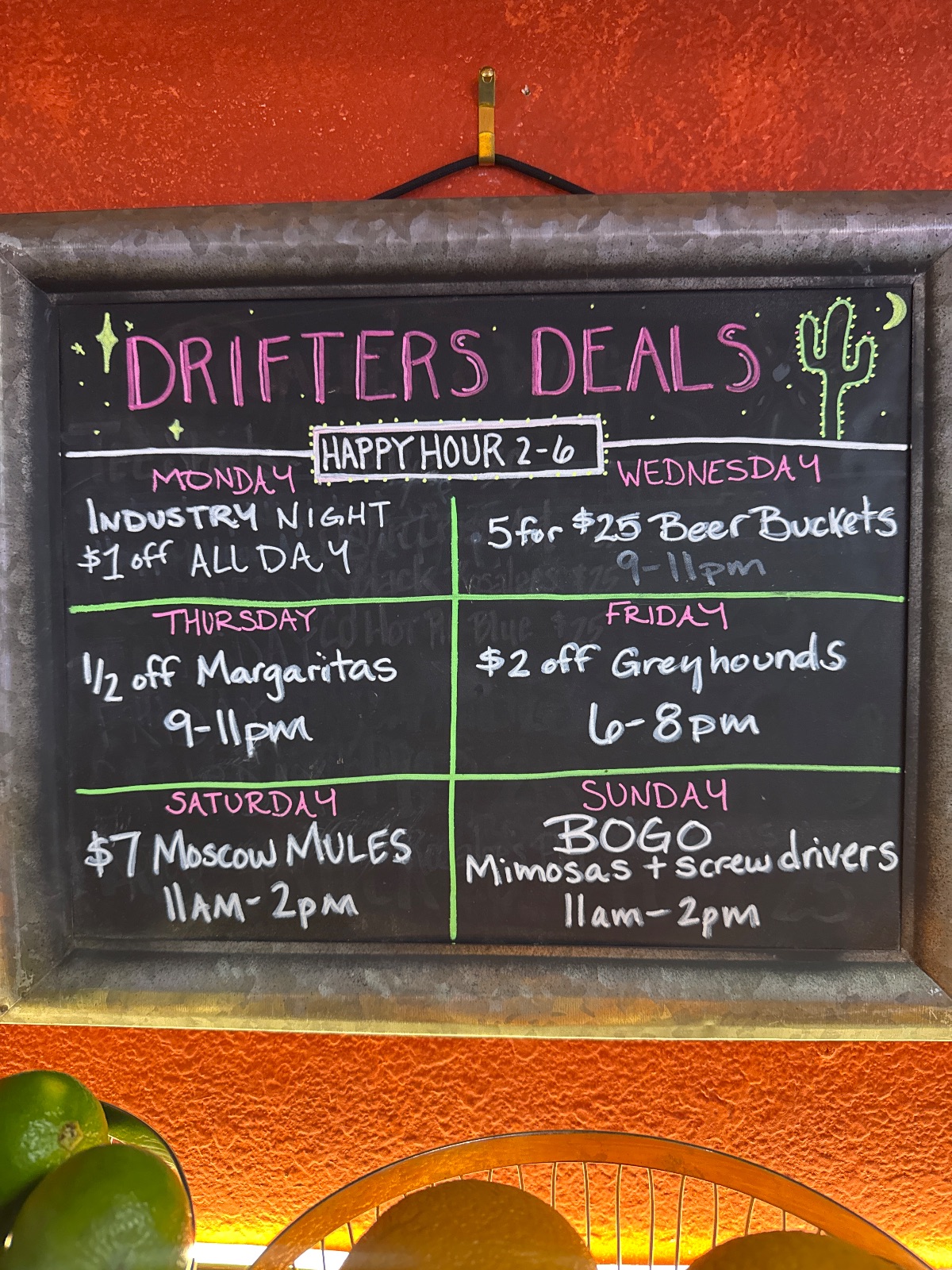 Drifters Beer deal in Longmont